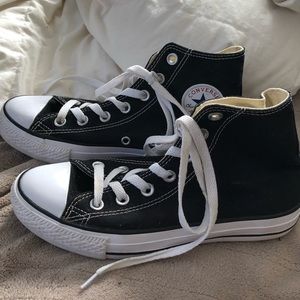 Converse High Top Black Sneakers Women’s/Kids